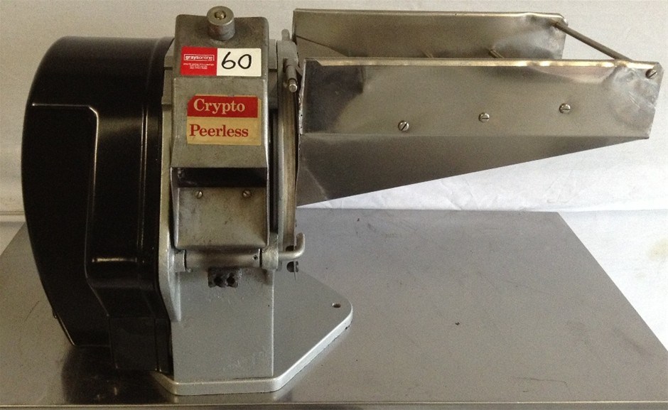 Crypto electric potato chipper, complete with blades single phase power Auction (00605005598