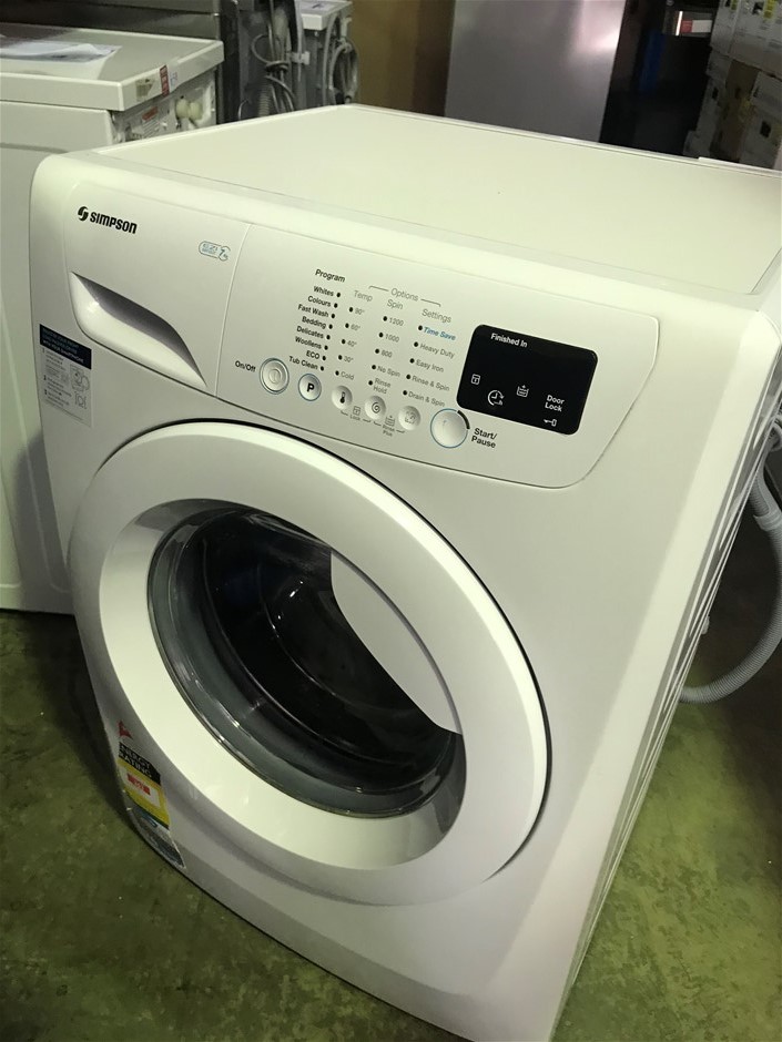 Simpson 7kg Front Load Washer Auction (0667-3017204) | Grays Australia