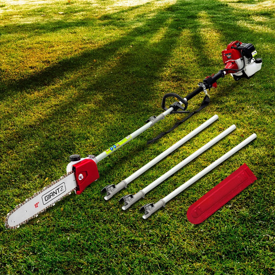 Buy Giantz Pole Chainsaw 62CC Petrol Chain Saw Brush Cutter Brushcutter