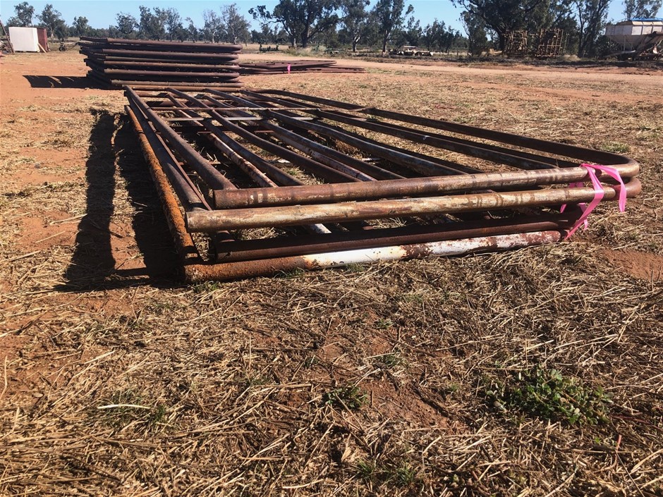 2025 Entrance Gate / Farm Gate  - Double Pier (Unused)
