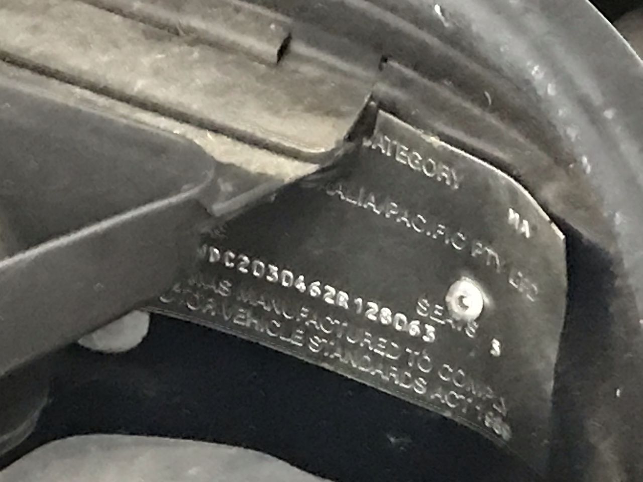POWERS RIDGEBACK 125mm Pro Series Wall Chasing Segmented Diamond Blade, Gre