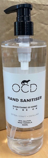OCD Hand Sanitiser (10x 500mL).
