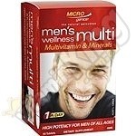 Microgenics Men's Wellness Multivitamin 
