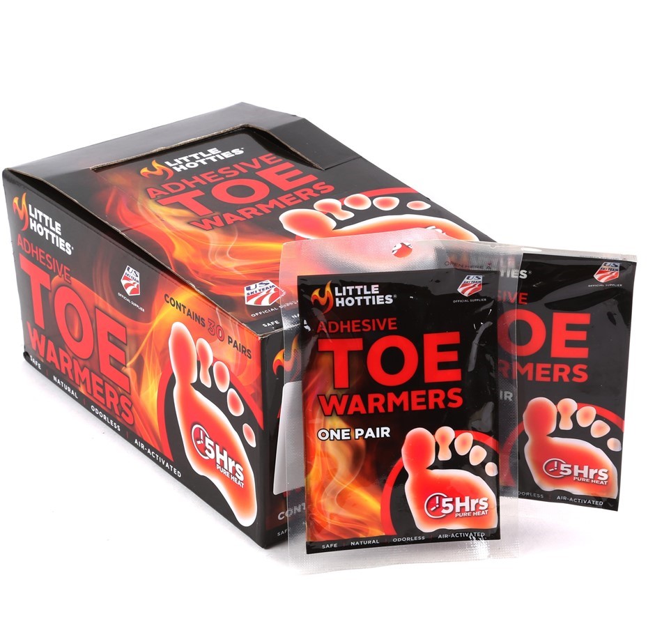 30 Pairs x LITTLE HOTTIES Adhesive Toe Warmers(30 pairs in a pack). Buyers
