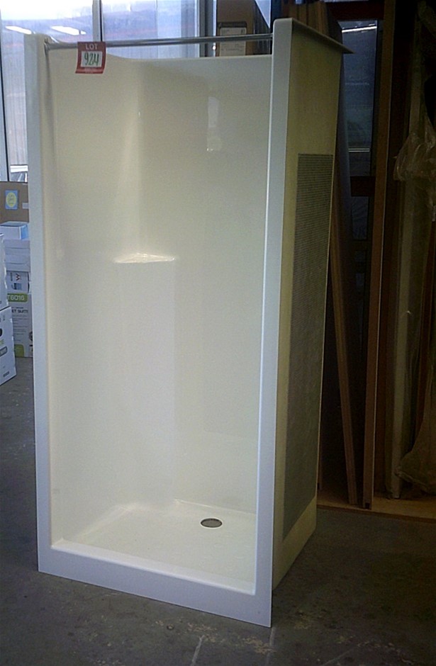 Fibreglass Low Step Shower Cubicle. New. Auction (09243017390) Grays Australia