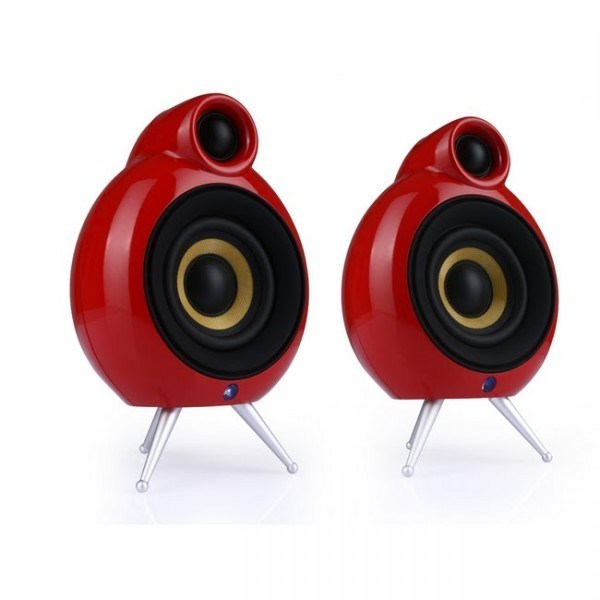 Scandyna MicroPod SE Speakers (Red)