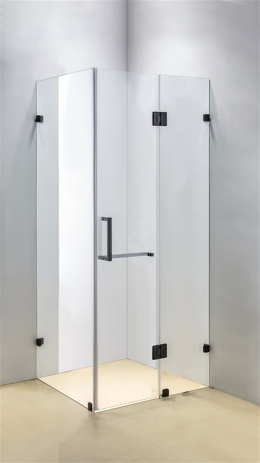 1100 x 800mm Frameless 10mm Glass Shower