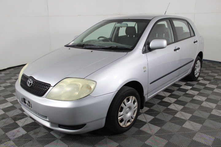 2002 Toyota Corolla Ascent Seca ZZE123R Hatchback Auction (0001-7768207 ...