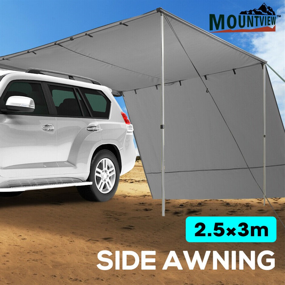 Mountview 2.5x3M Car Side Awning Extensi