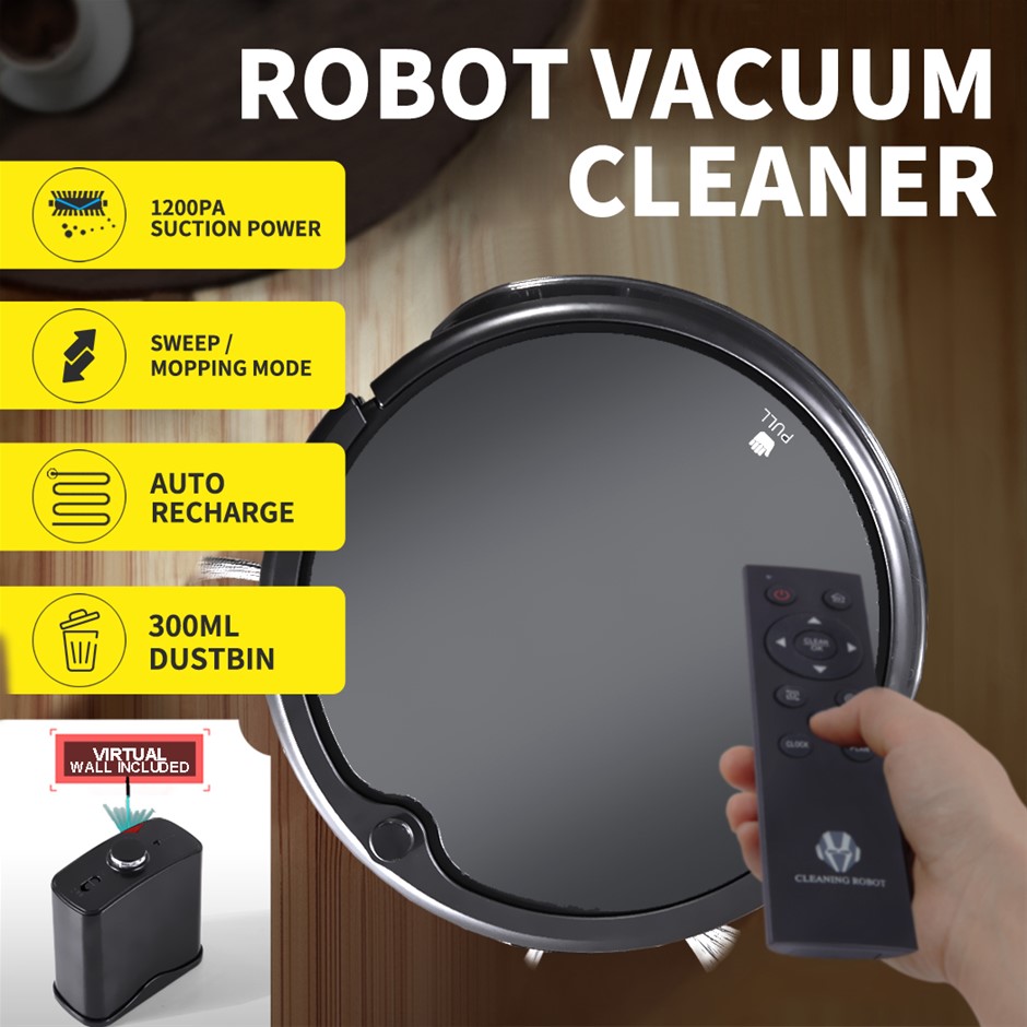 Buy Robot Vacuum Cleaner Cleaners Automatic Robotic Distance Sensor Mop