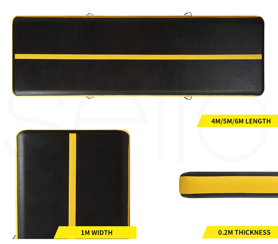 4x1M Air Track Inflatable Mat Airtrack T