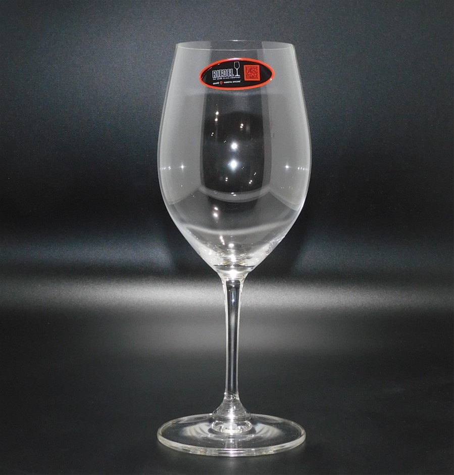 Riedel 560ccm Crystal Glass Degustazione Red Wine Glasses 12 X 560ccm