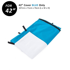 42" Cover for Wire Dog Cage - BLUE