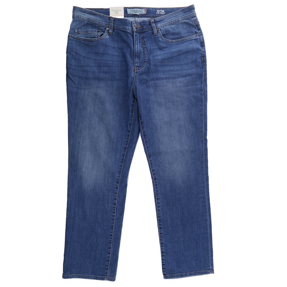 ENGLISH LAUNDRY Men`s Slim Straight Sutton Denim Jeans, Size 40 x 32