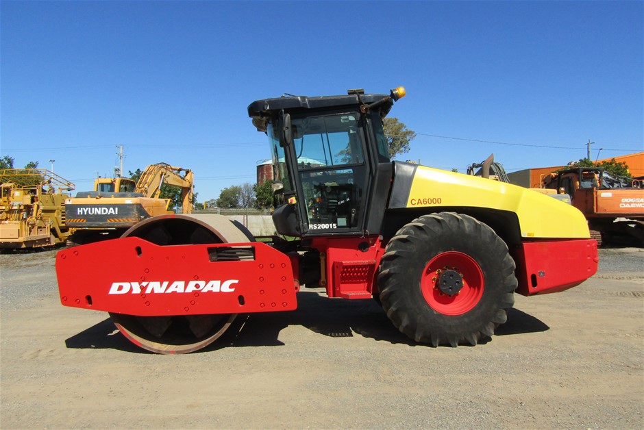 2012 Dynapac CA6000D SmoothDrum Roller (RS20015) Auction (01067027753