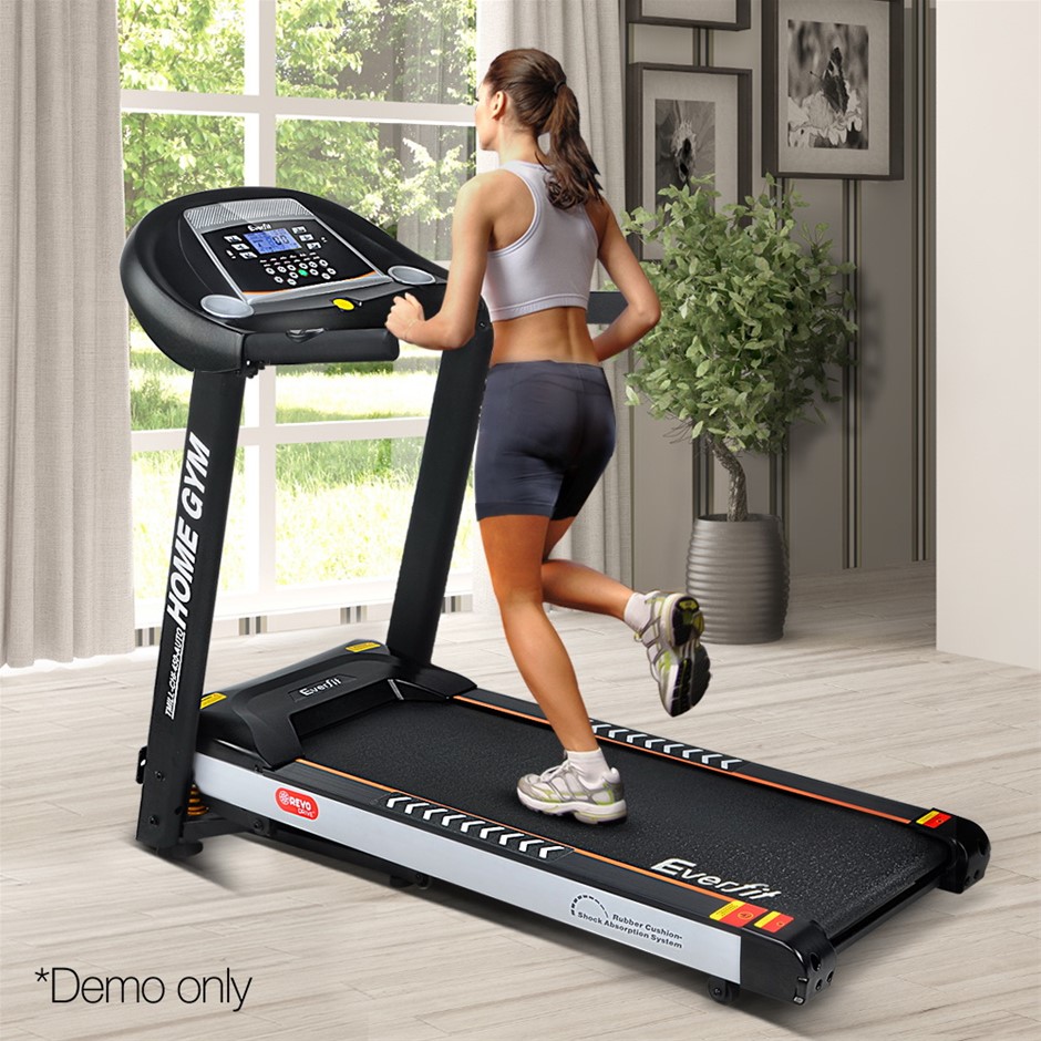 Buy Everfit Electric Treadmill 18 Speed Home Gym Fitness Machine ...