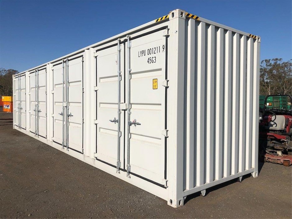 Unused 2020 40ft High Cube Side Opening Container Auction (0001-7028054 ...