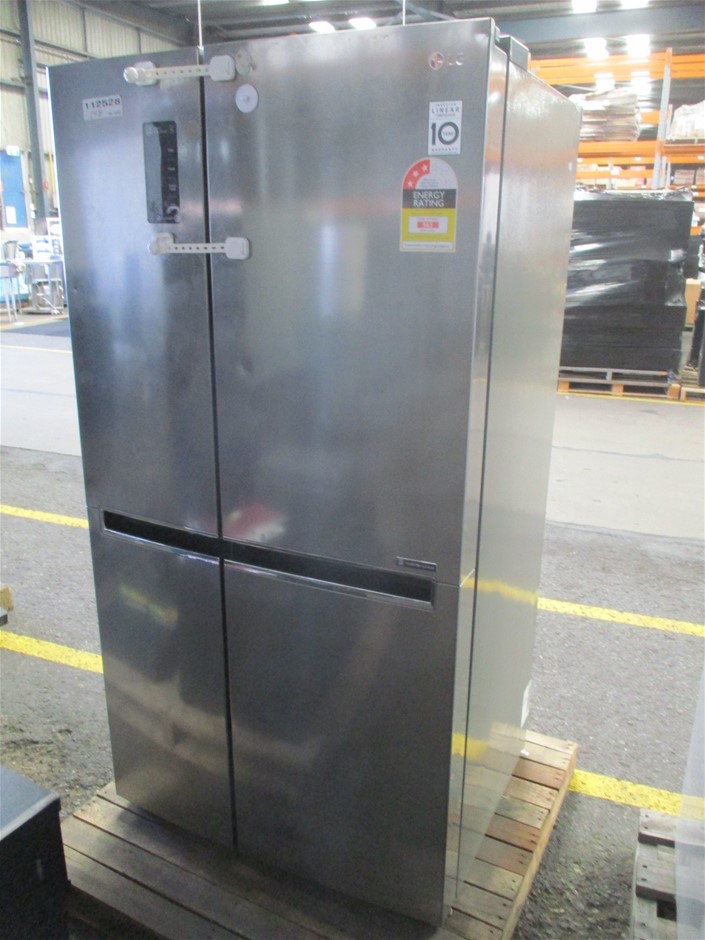 LG GSB680PL 687L Side by Side Fridge Auction (01457027933) Grays
