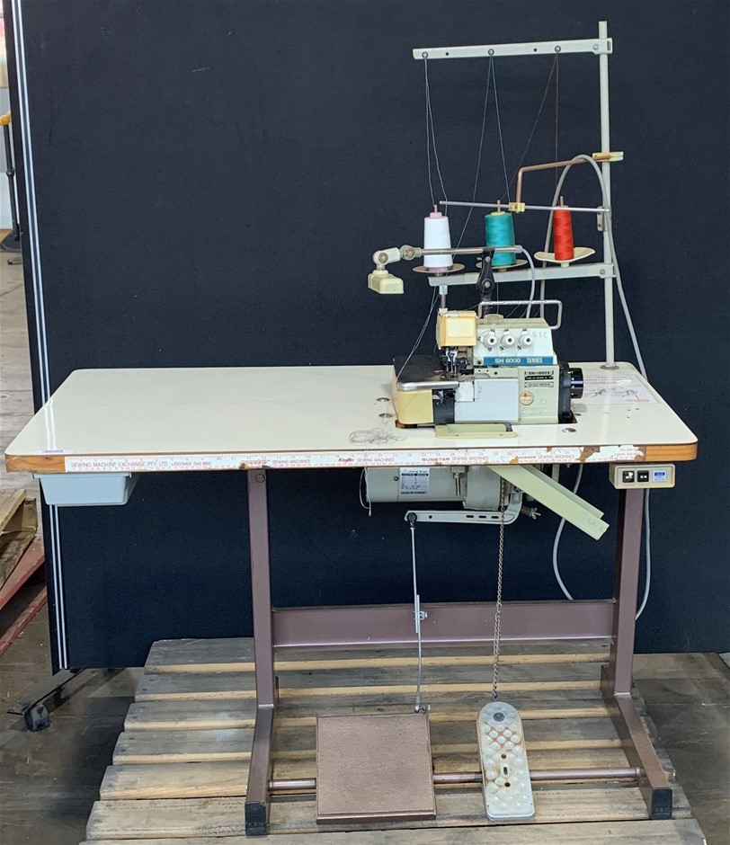 SH6003 Overlocker Serger 1Needle, 3 Thread Industrial Sewing Machine