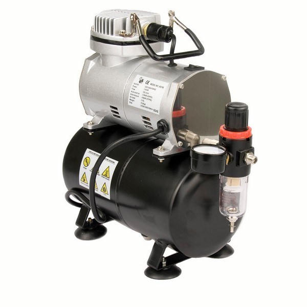 1/6hp Air Brush Compressor For Spray Gun