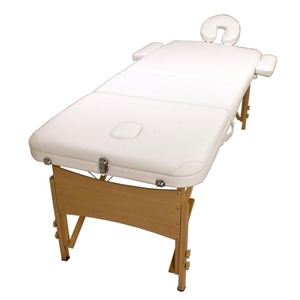 Wooden Portable Massage Table 70cm - WHI