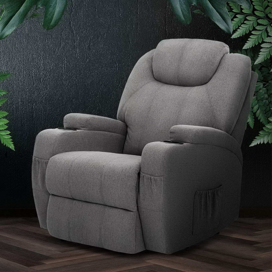 Artiss recliner online chair electric massage