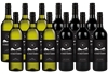By The Vineyard Mixed Pack Pinot Grigio & Shiraz (12x 750mL). SEA.