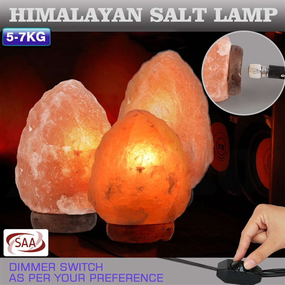 5-7 kg Himalayan Salt Lamp Rock Crystal 