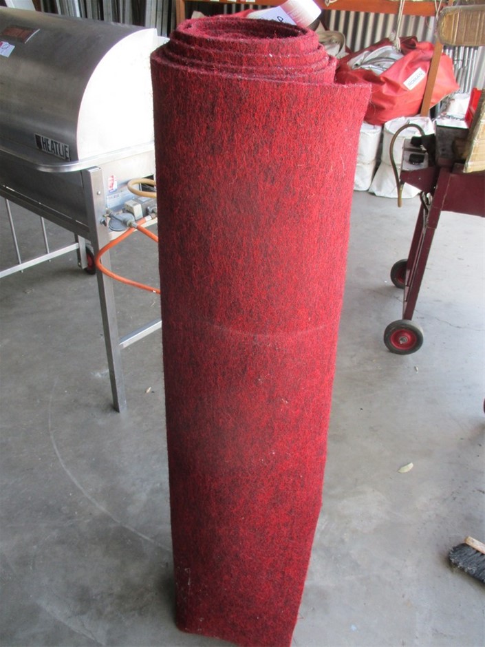 Red Marine Carpet Auction (0096-7028439) | Grays Australia