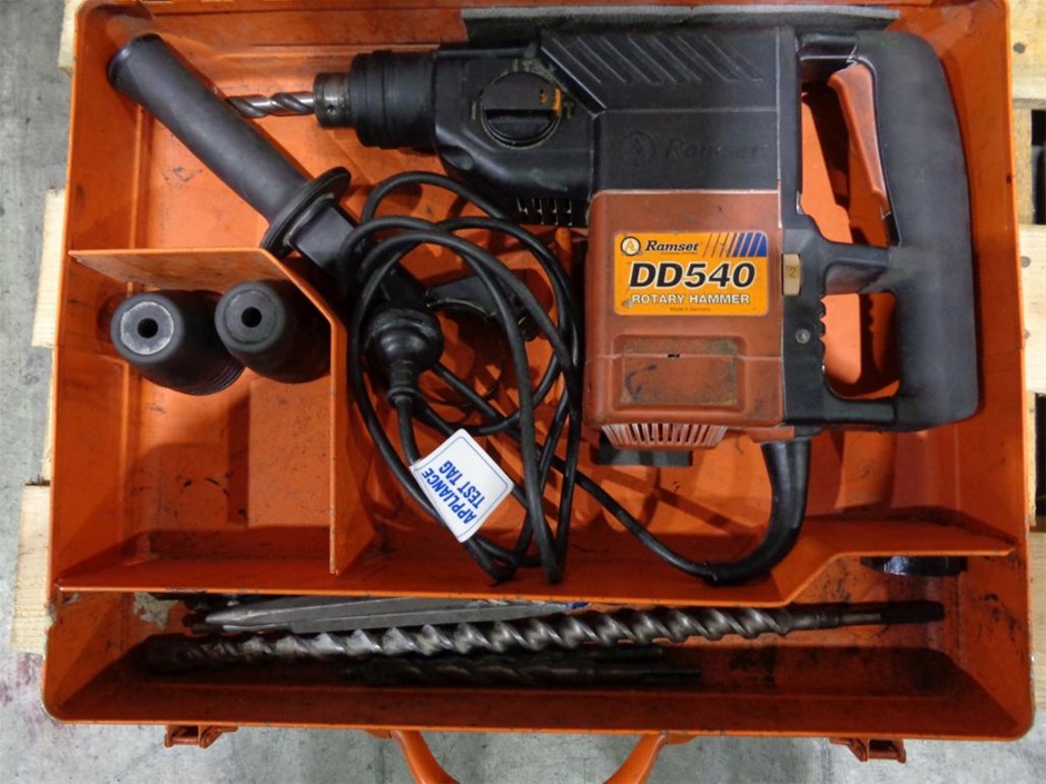 Ramset, Rotary Hammer Drill Model DD540 Auction (01265042554) Grays