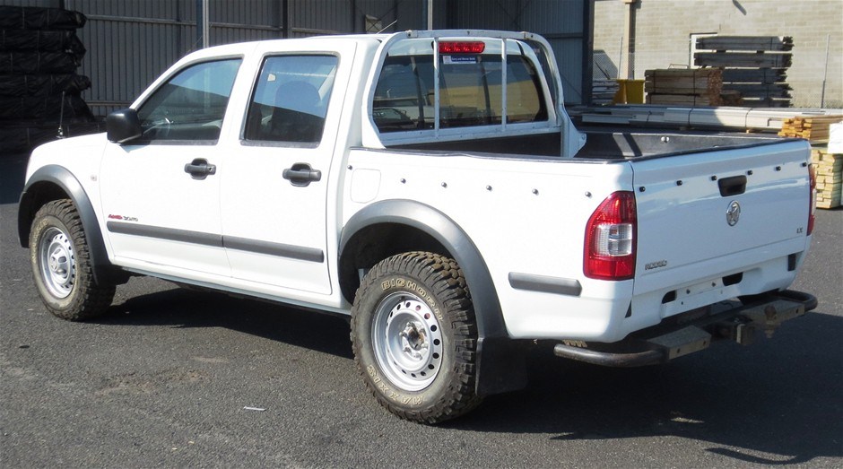 2006 Holden Rodeo LX 4WD Crew Cab Ute, 191454, Manual (8047703
