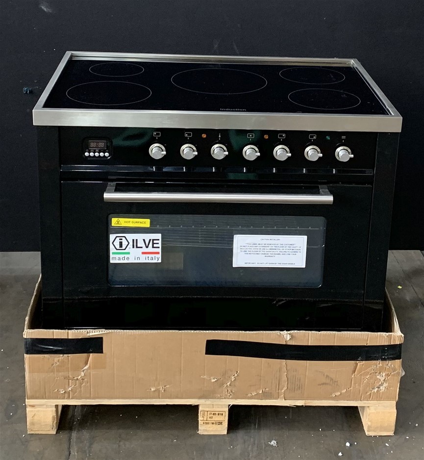 ILVE 90cm Freestanding Cooker Electric Oven/Induction Cooktop