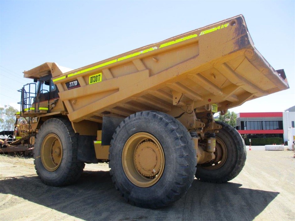 1998 Caterpillar 777d Rigid Dump Truck Inner Rear Wheels Included Auction 0007 7028197