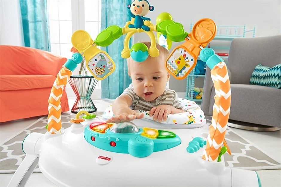 Fisher-Price Colourful Carnival SpaceSaver Jumperoo. 72 x 79 x 80