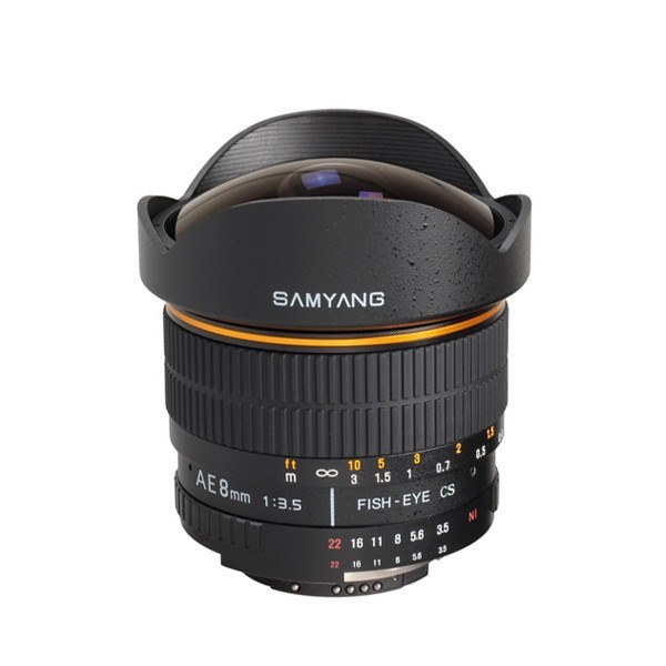 Samyang 8mm f/3.5 Asph IF MC Fisheye CSI