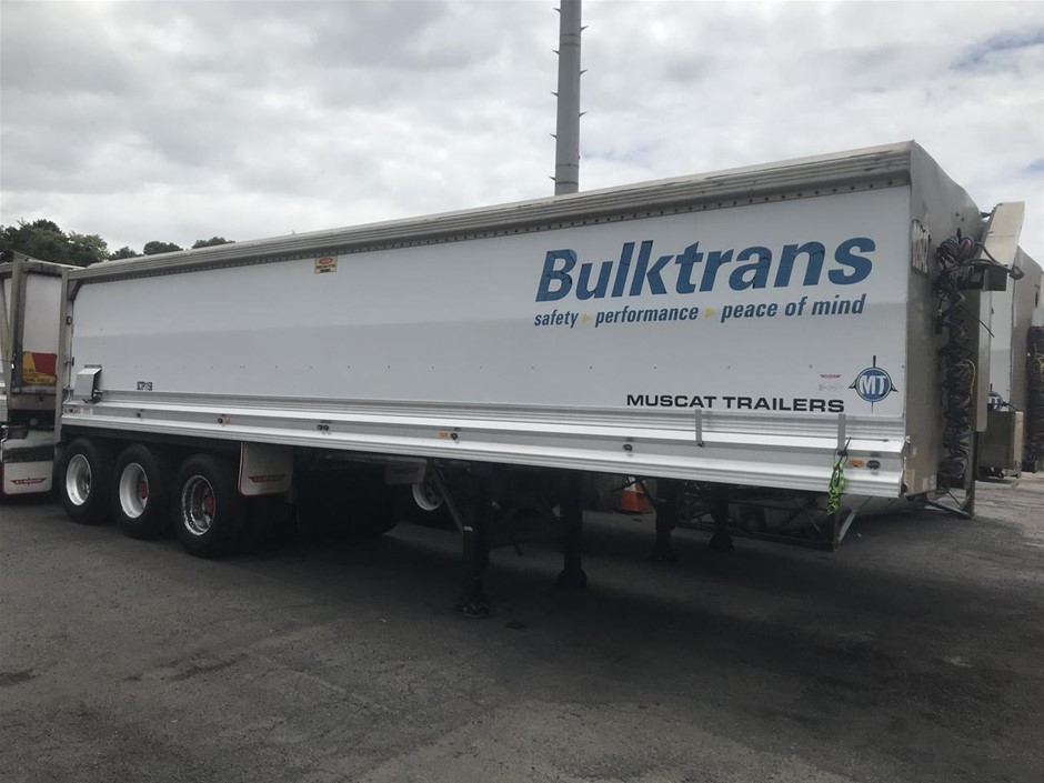 2013 Muscat Tri-Axle Aluminium Tipping Trailer Auction (0008-5042781 ...