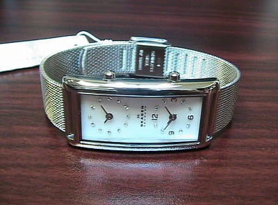 Women's Skagen Dual Time With Style Watc