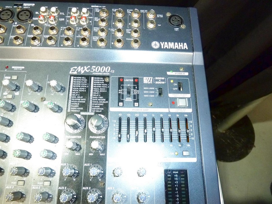 Yamaha EMX 500012 Powered Mixer Auction (00755042926) Grays Australia