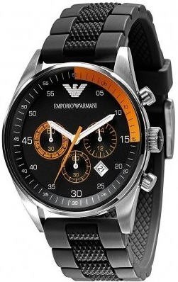 Men's Black Emporio Armani Sports Chrono