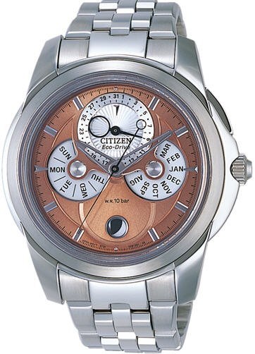 Buy Men's Citizen Eco-Drive Moon Phase Watch BU0011-63Z | Grays Australia