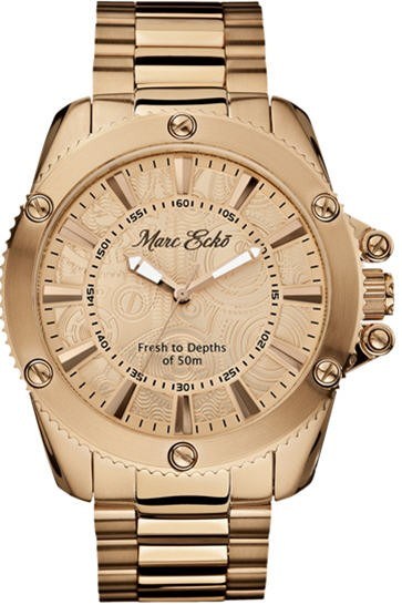 Men's Marc Ecko Cut & Sew Rose Gold Tone