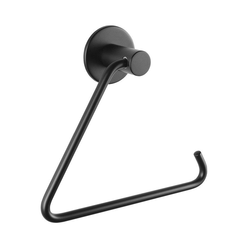 Self Adhesive Round Black Toilet Paper R