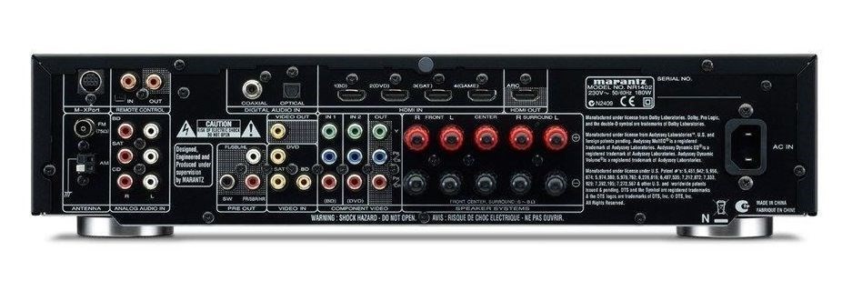 Buy Marantz NR1402 Slim Line 3D HD AV Receiver (Black