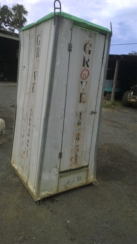 Portable Colorbond Freshwater Flush Toilet Auction (00195043208