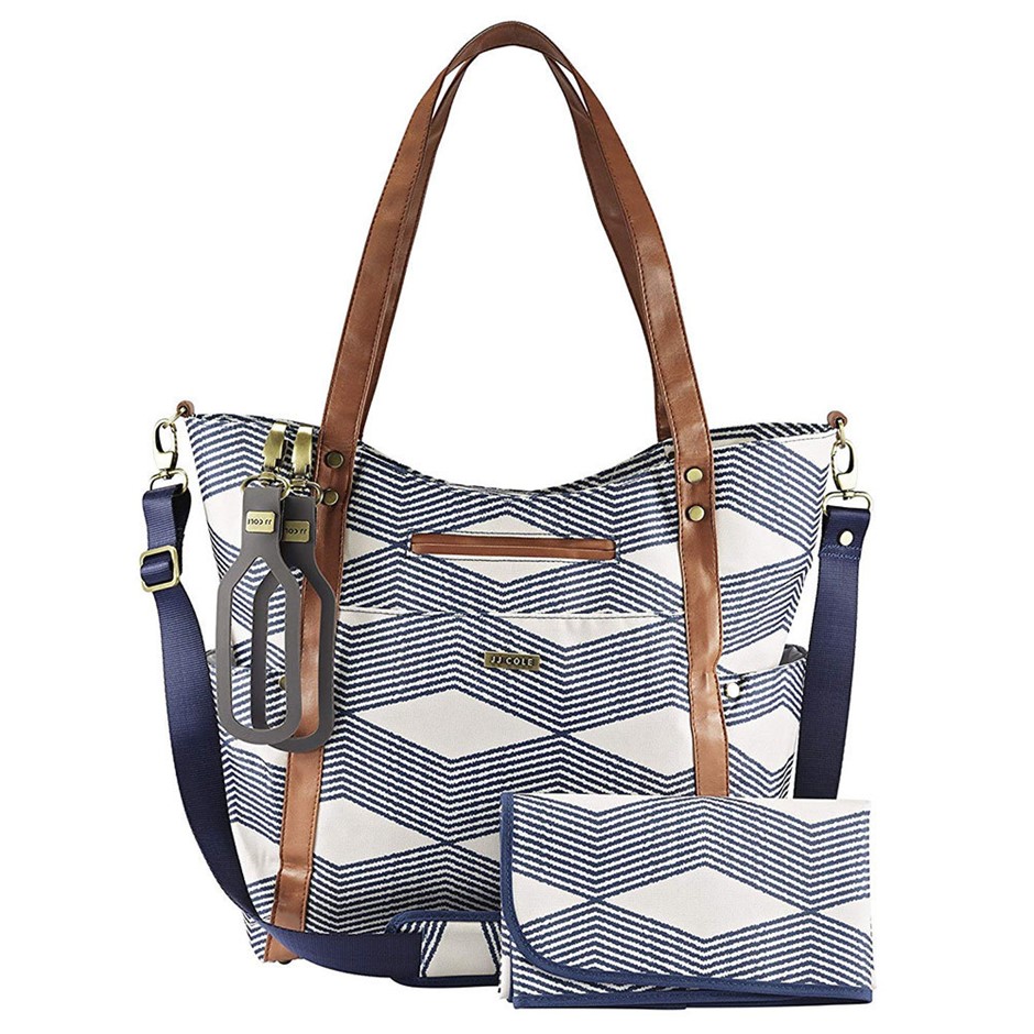 JJ Cole Nappy Bucket Tote Handbag