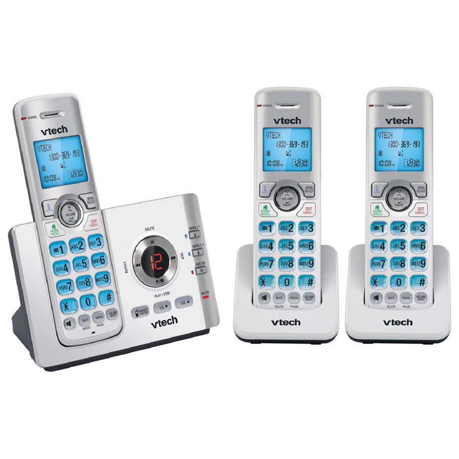 Vtech 17550 Triple Handset Dect6.0 Cordl