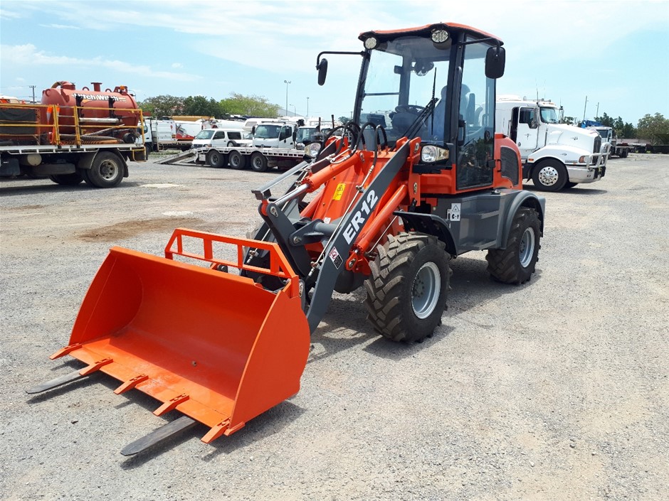 Unused Everun ER12 4x4 Articulated Wheel Loader Auction (0007-7028930 ...