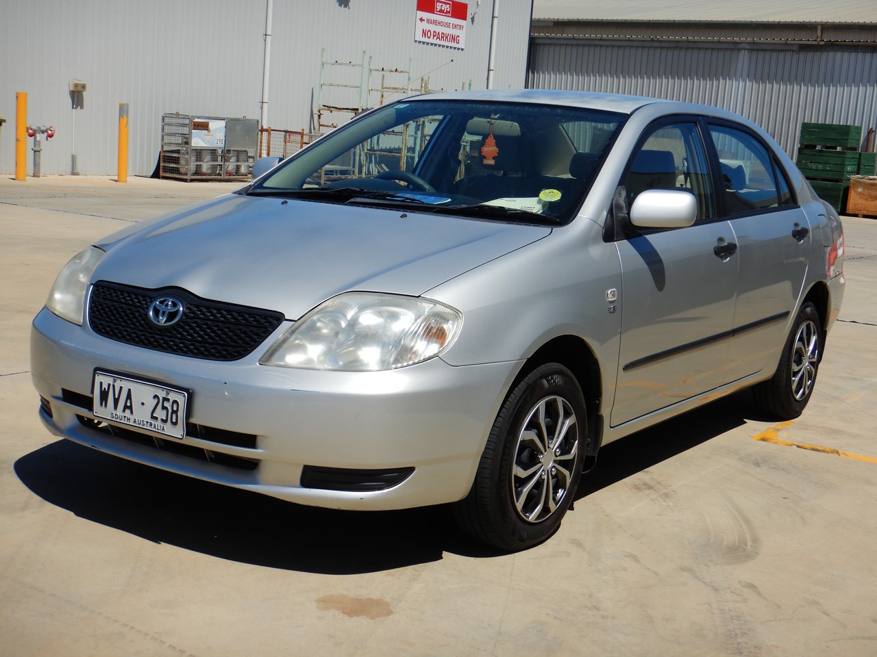 2002 Toyota Corolla Ascent ZZE123R Automatic Sedan Auction (0001 ...