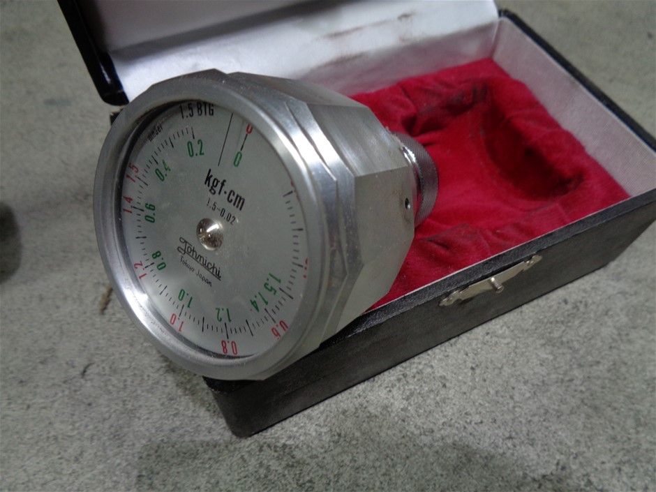 Dead Weight Micrometer, Torque Gauge, Dial Gauge with Stand