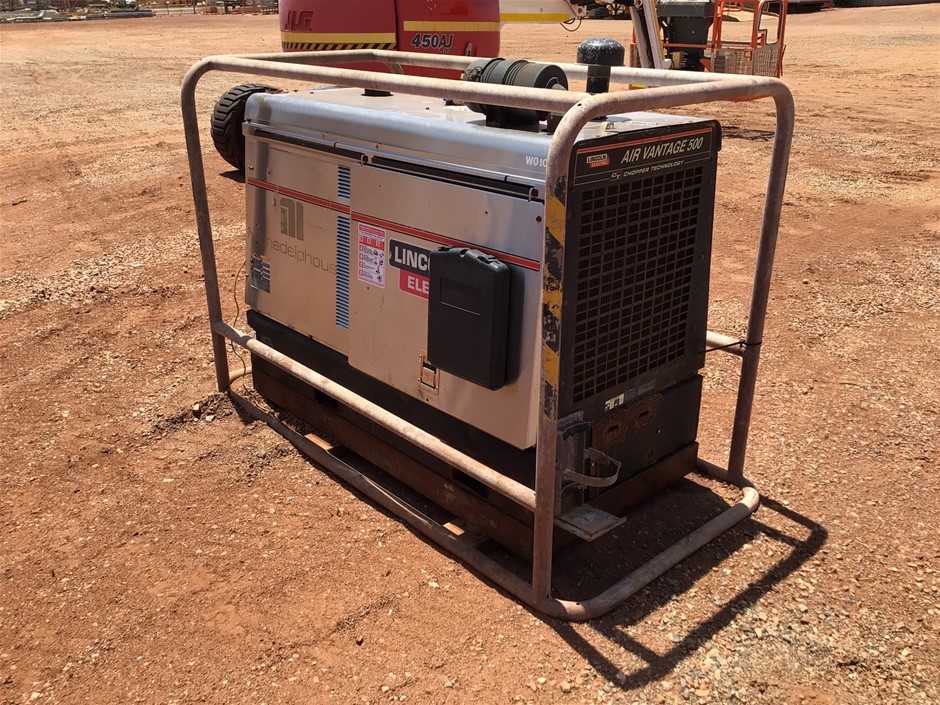 Lincoln Electric Air Vantage 500 Welder, Generator & Compressor Auction